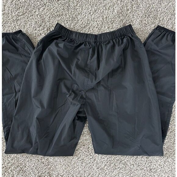 Hot Suit Women’s Black Sauna Sweat Pants Size Large Athletic Workout Fitness - Picture 3 of 6